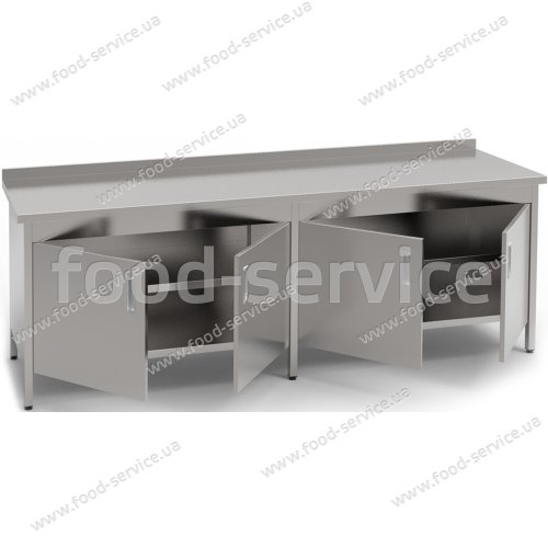 Стол-тумба КВ ДР (дверь распашная, 2 полки) 1500х700х850